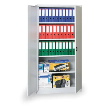 Kovová archivačná skriňa - policová, uzamykateľná