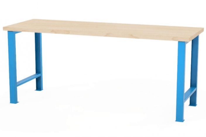 Dielenský pracovný stôl AXTOR E101 (modrá)