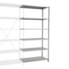 Profesionální kovový policový regál VARIMO - přístavné pole Profesionální kovový policový regál VARIMO - přístavné pole