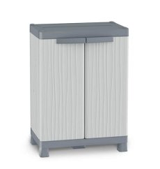 Plastová skriňa nízka - pohľad na uzavretú skriňu