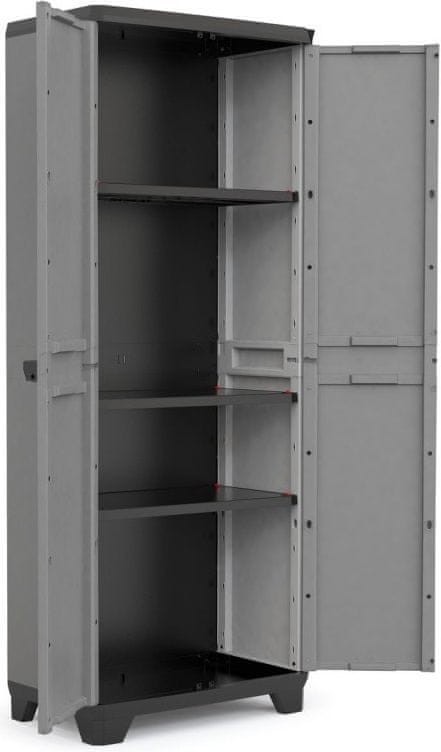 Plastová policová skříň SH (3 police) | 1730x680x390 mm