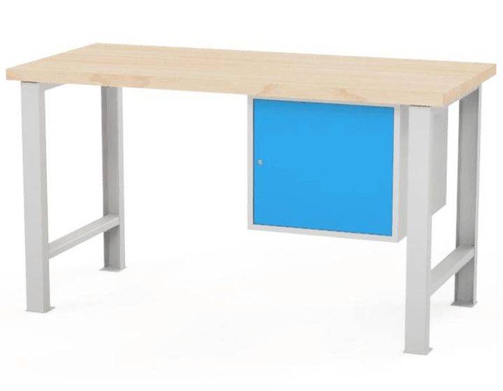 Dílenský stůl AXTOR E102 se závěsným kontejnerem