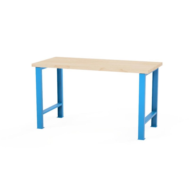 Dielenský stôl AXTOR - variant 1500 mm, modrá
