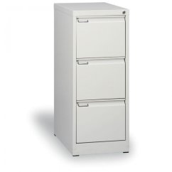 Kovová kartotéka/lístkovnice A4 | 3 zásuvky | 1012x460x632 mm