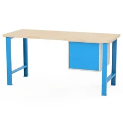 Dílenský stůl AXTOR E102 - délka 1750 mm | modrá podnož