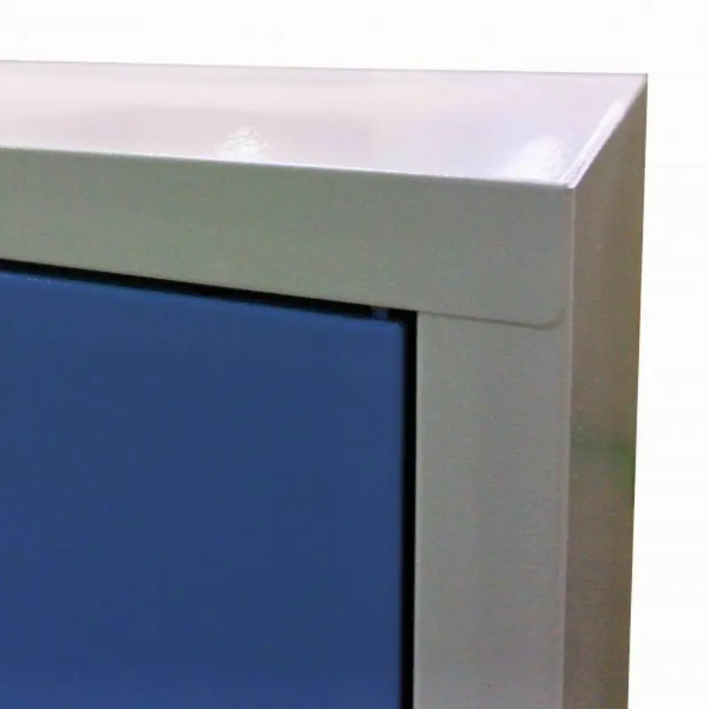 Detail konštrukcie zvárané skrine