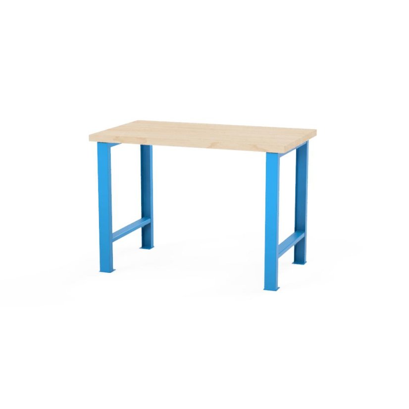 Dielenský stôl AXTOR - variant 1200 mm, modrá