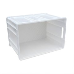 Univerzálna plastová debna (eurobox) 6441A - biela