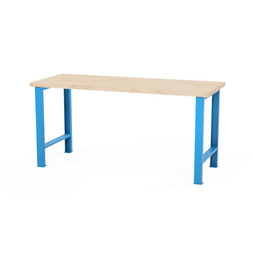Dílenský stůl AXTOR - varianta 1750 mm, modrá