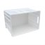 Univerzálna plastová debna (eurobox) 6441A - biela