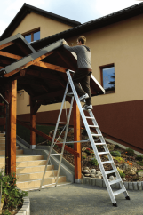 Jednostranné hliníkové schůdky "SHRP"