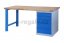 Dielenský stôl AXTOR - E105 - Dĺžka pracovnej dosky: 1200 mm, Farba: Sivá