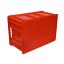 Univerzálna plastová debna (eurobox) 6430A - červená Univerzálna plastová debna (eurobox) 6430A - červená