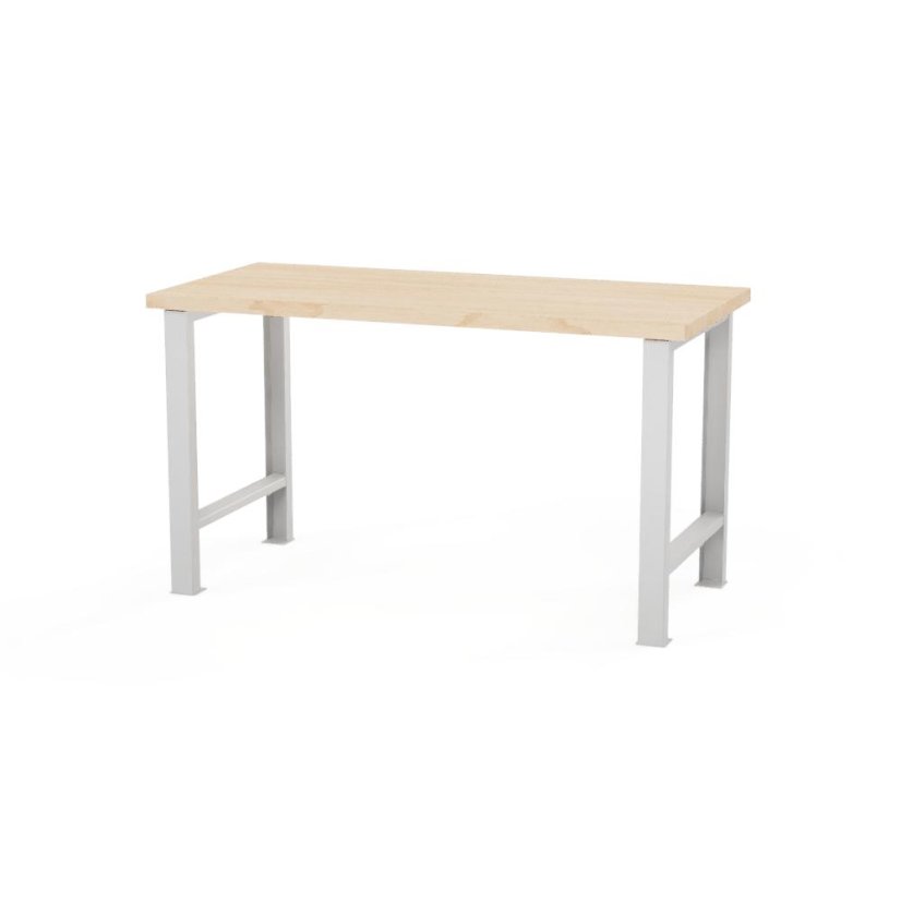 Dielenský stôl AXTOR - variant 1500 mm, šedá