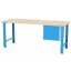 Dielenský stôl AXTOR E102 - dĺžka 2000 mm | modrá podnož