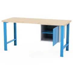 Dílenský stůl AXTOR E102 - délka 1750 mm | modrá podnož