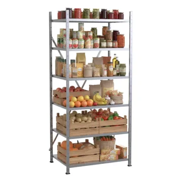 Kovový regál do spíže VARIMO