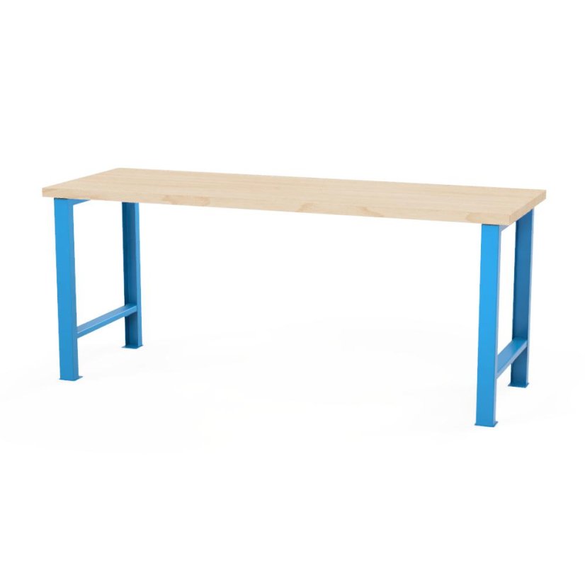 Dielenský stôl AXTOR - variant 2000 mm, modrá