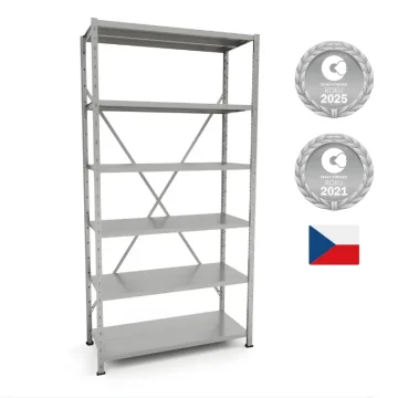 Pozinkovaný policový regál VARIMO