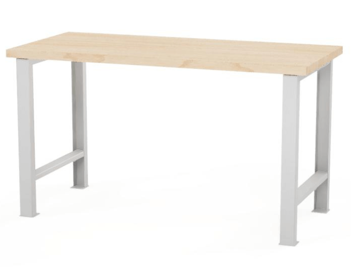 Dielenský stôl AXTOR E101 s oceľovým podnožím